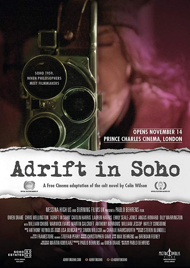 Adrift in Soho - Plakate