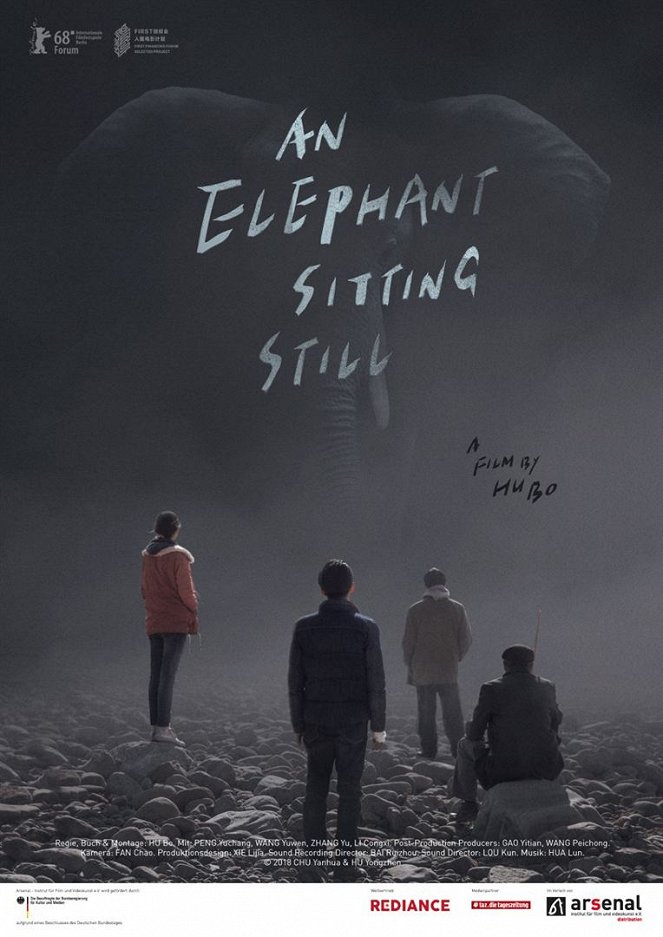 An Elephant Sitting Still - Plakate