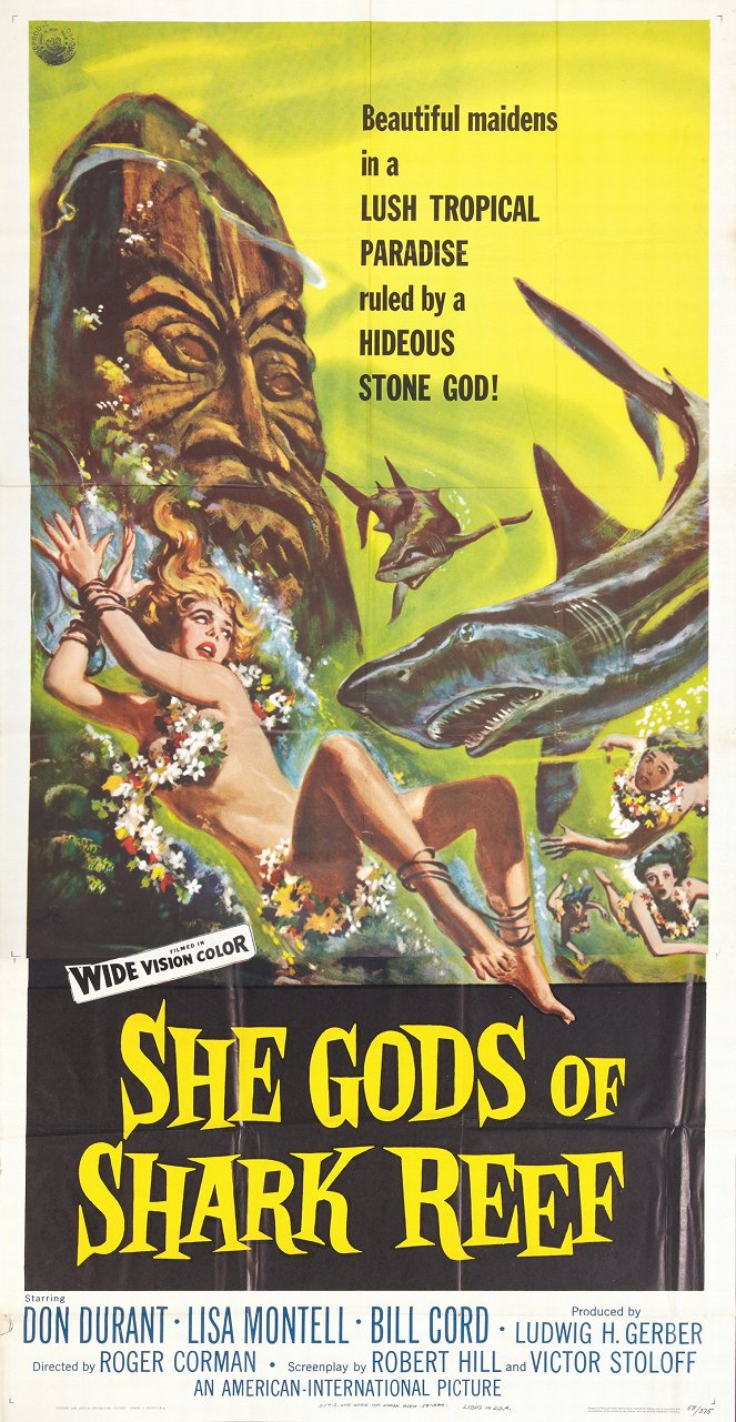 She Gods of Shark Reef - Plakaty