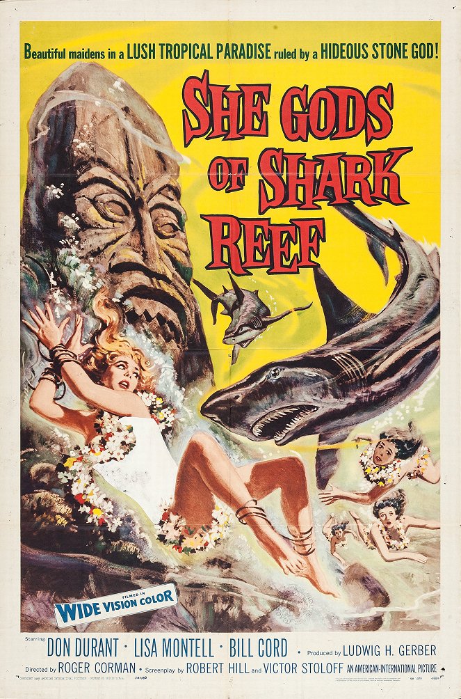 She Gods of Shark Reef - Plakaty