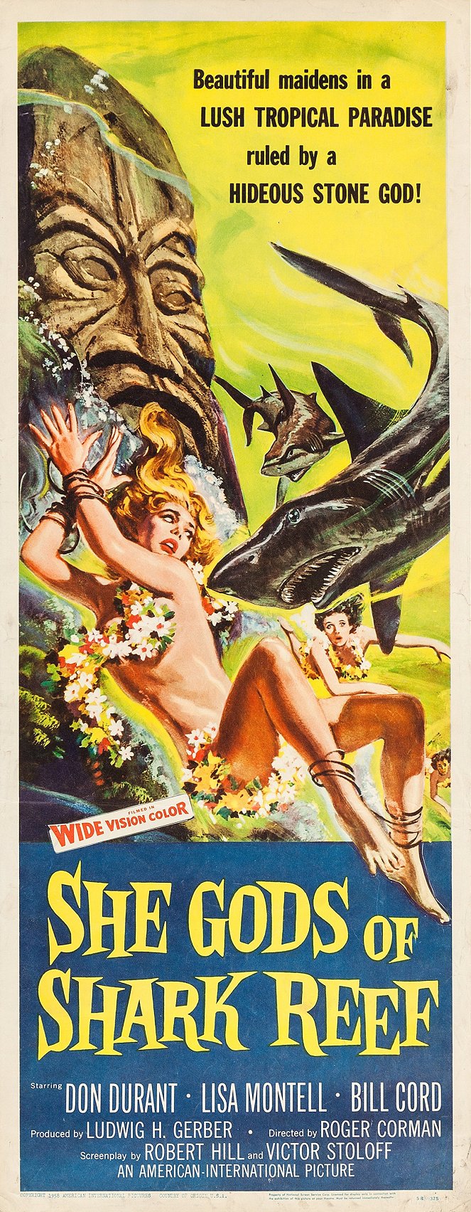 She Gods of Shark Reef - Affiches