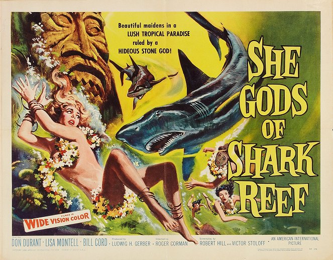She Gods of Shark Reef - Julisteet
