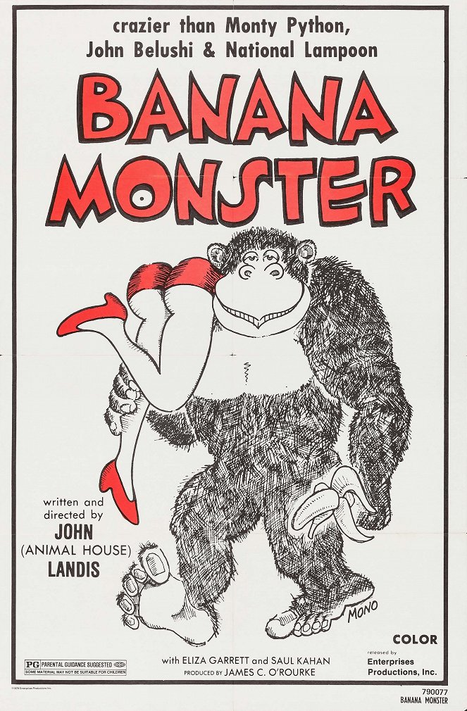 El monstruo de las bananas - Carteles