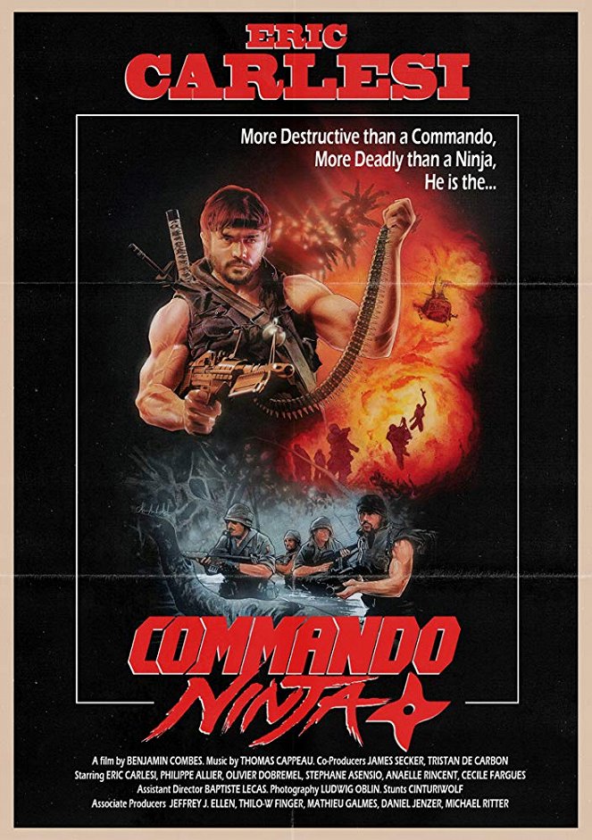 Commando Ninja - Carteles