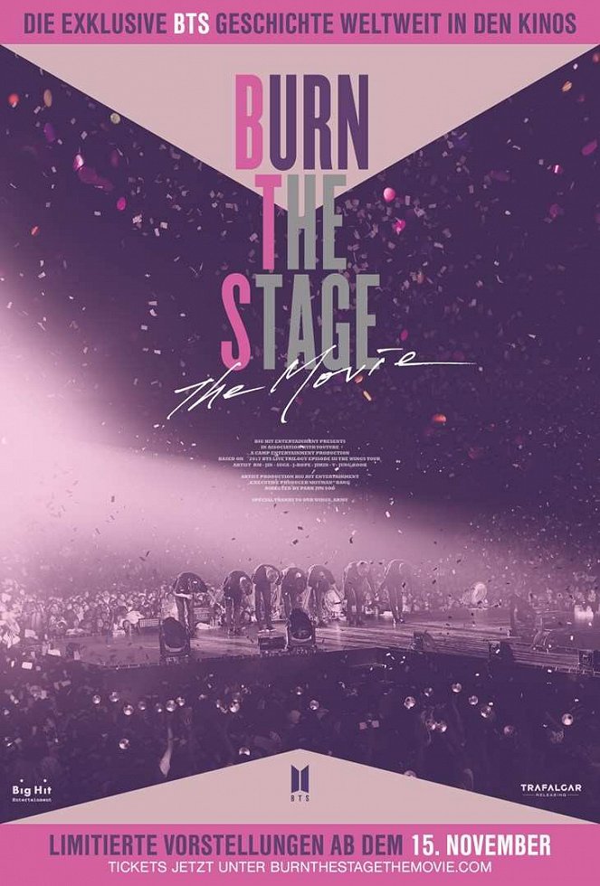 Burn the Stage: The Movie - Plakate