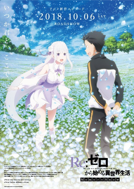 Re: Zero kara hadžimeru isekai seikacu – Memory Snow - Plakáty