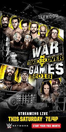 NXT TakeOver: WarGames II - Plakátok