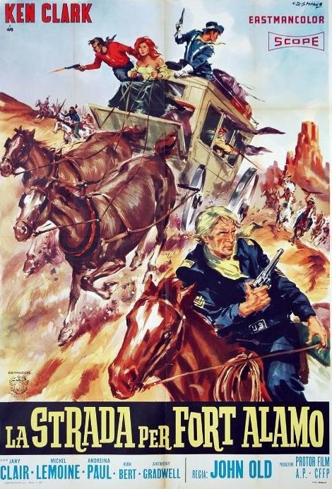 The Road to Fort Alamo - Posters