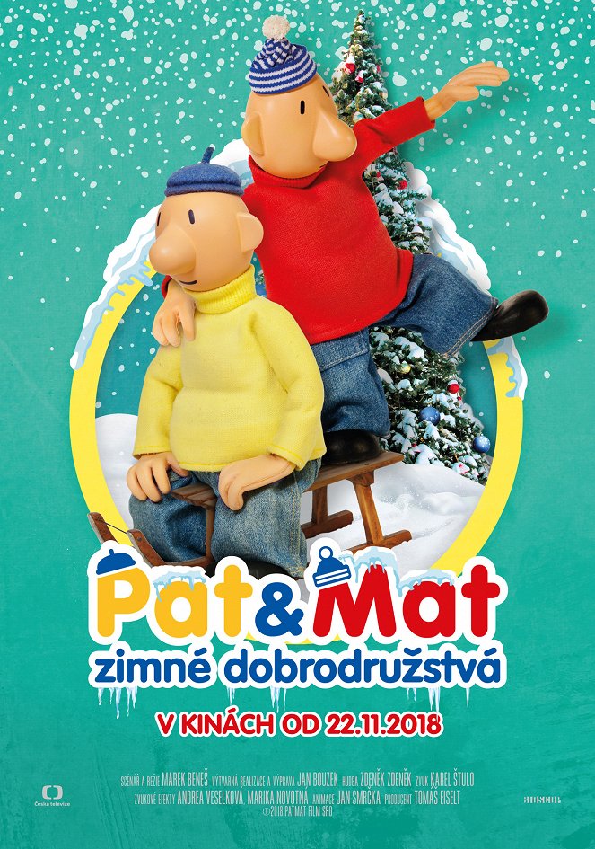 Pat & Mat: Zimné dobrodružstvá - Plagáty