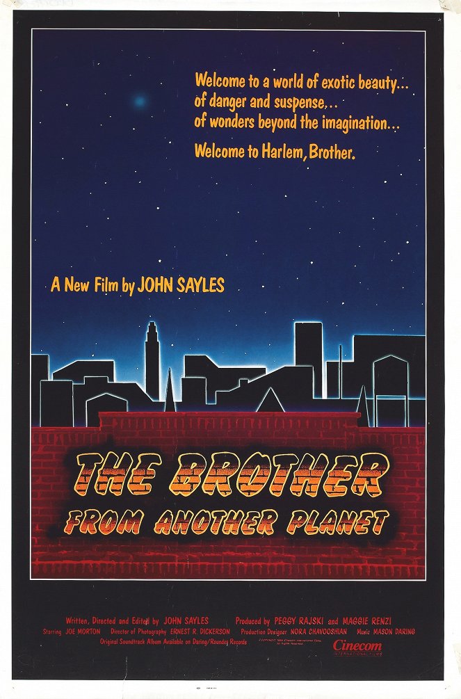 The Brother from Another Planet - Posters