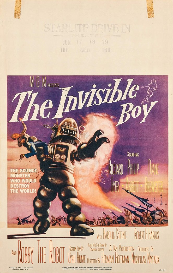 The Invisible Boy - Plakate