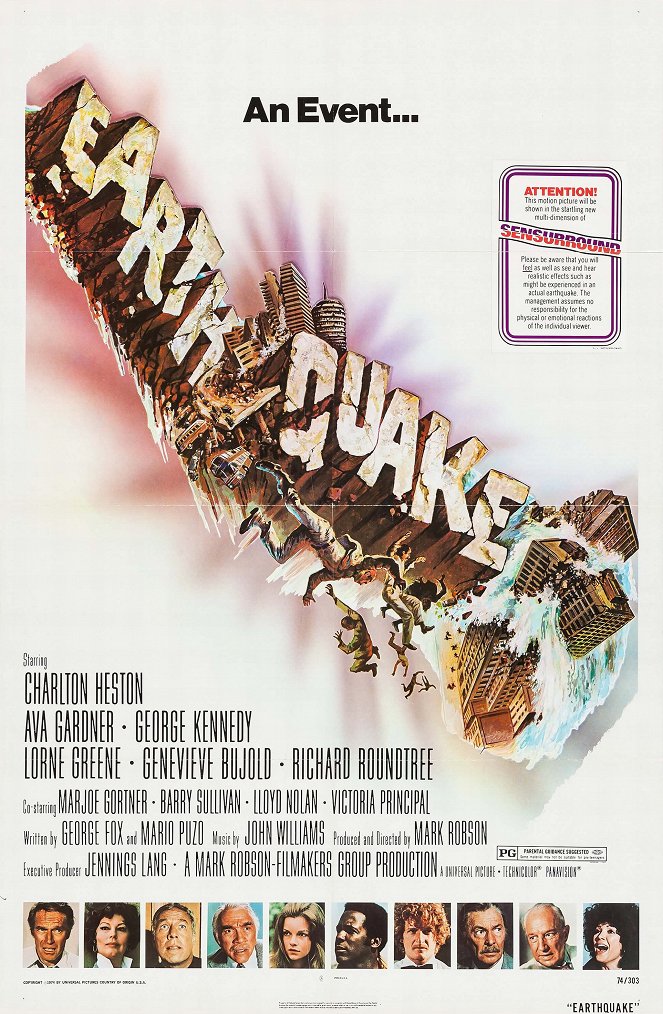 Földrengés - Plakátok