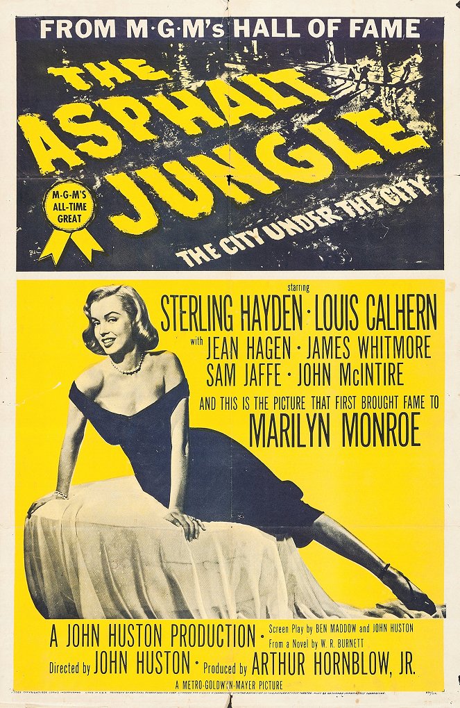 Asfaltová džungle - Plakáty