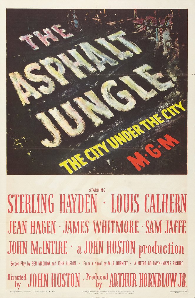 Asphalt jungle - Posters