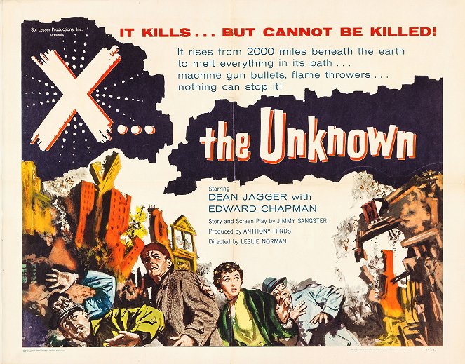 X... the Unknown - Posters