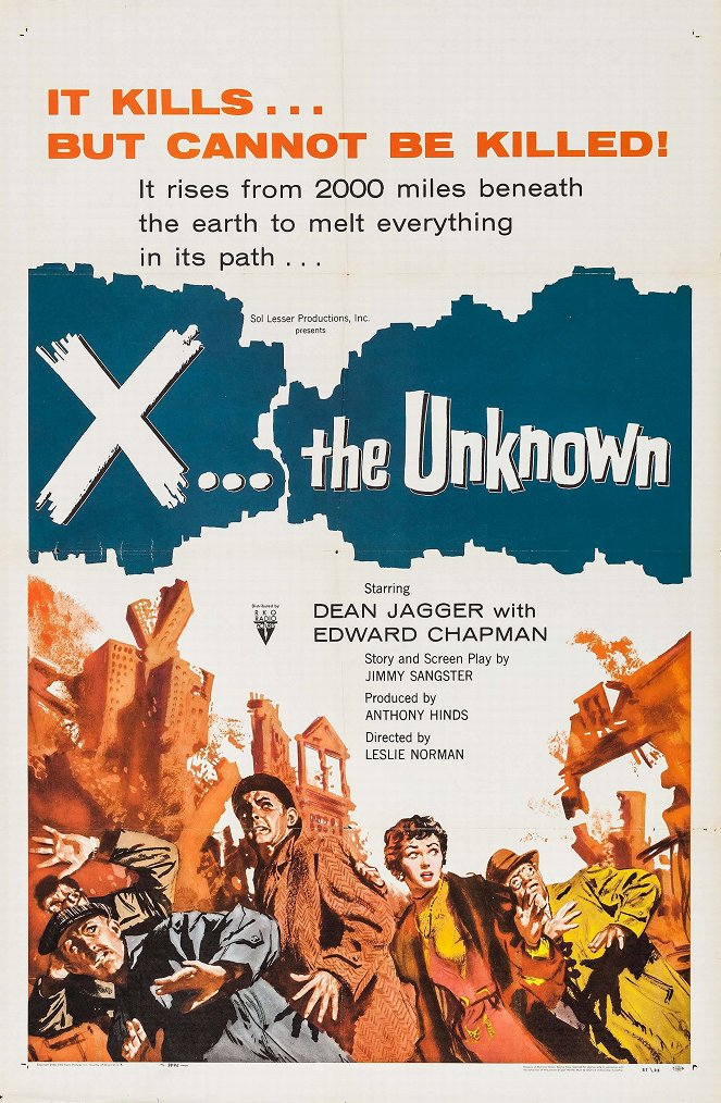 X... the Unknown - Posters