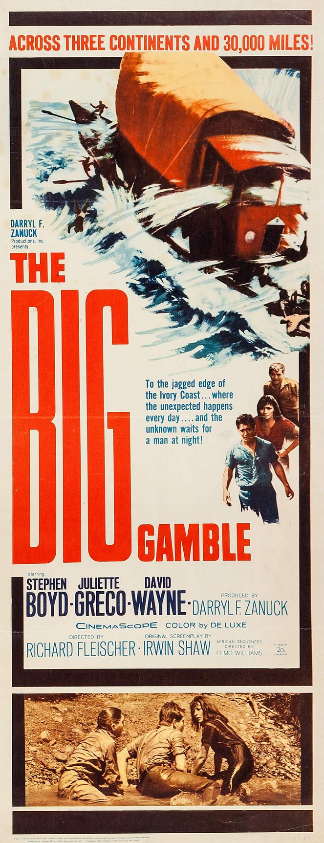 The Big Gamble - Plagáty