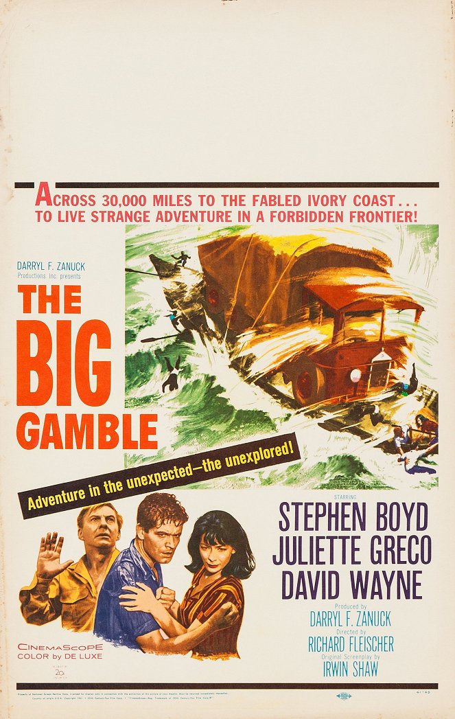 The Big Gamble - Plakaty