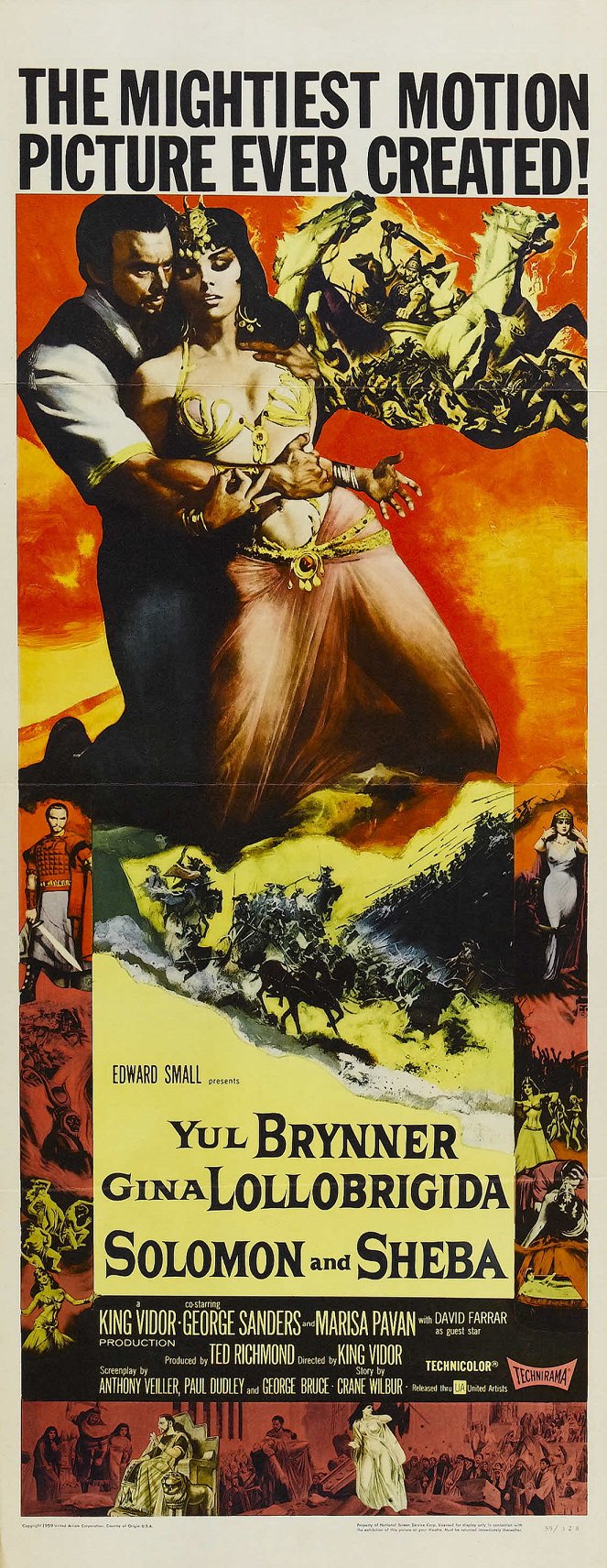 Salomon und die Königin von Saba - Plakate