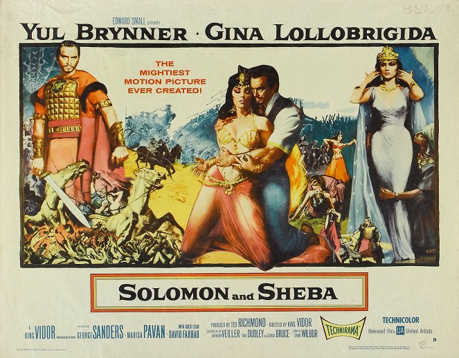 Šalamoun a královna ze Sáby - Plakáty