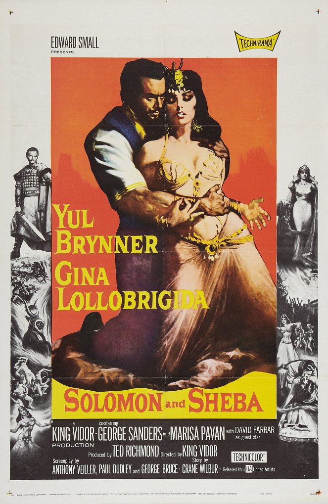 Salomon und die Königin von Saba - Plakate