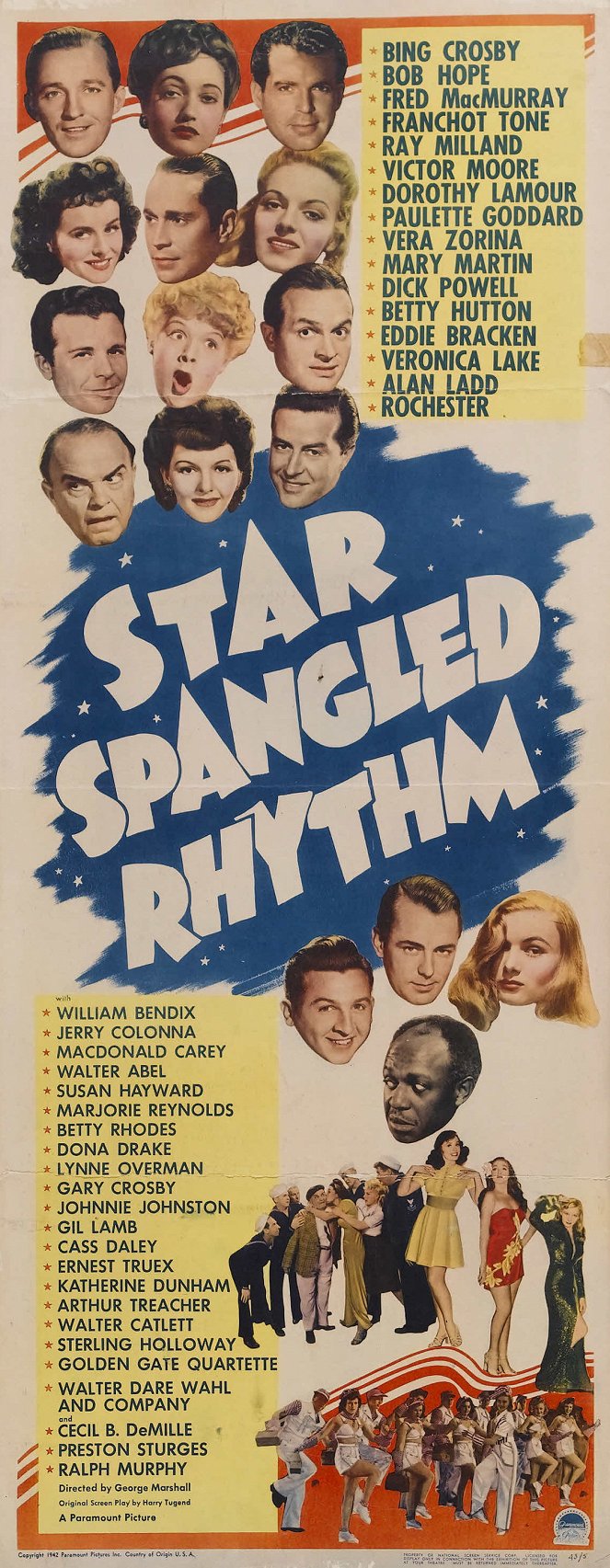 Star Spangled Rhythm - Carteles