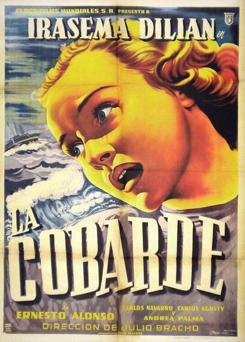 La cobarde - Affiches