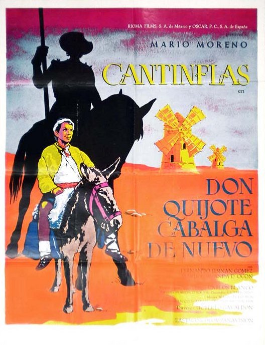Don Quijote cabalga de nuevo - Cartazes