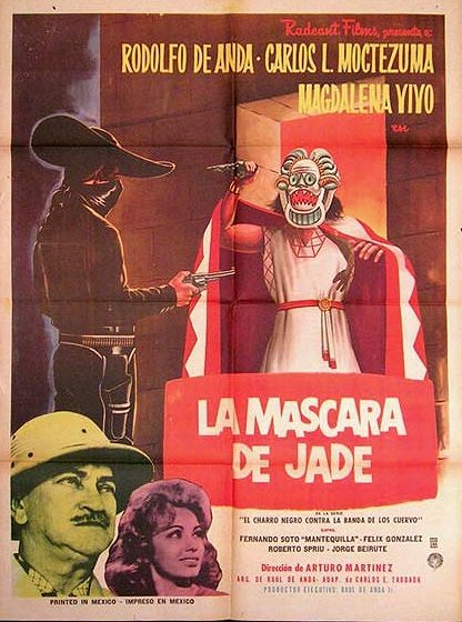 La máscara de jade - Posters