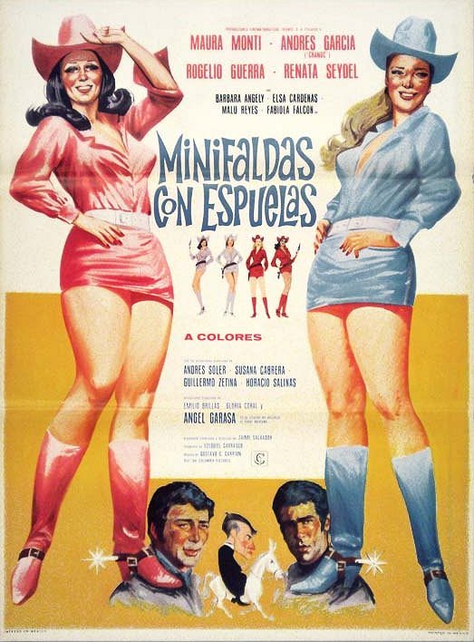 Minifaldas con espuelas - Plakate