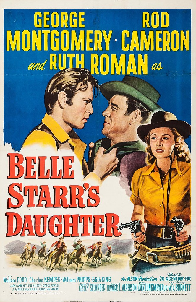 La Fille de Belle Starr - Affiches