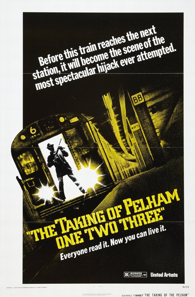 Přepadení vlaku z Pelhamu - Plakáty