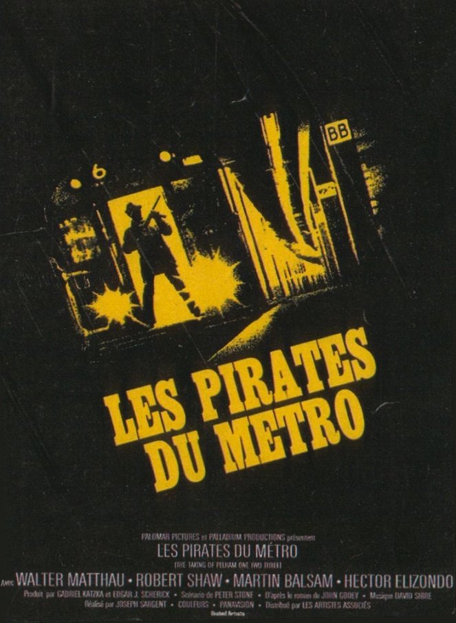 Les Pirates du métro - Affiches