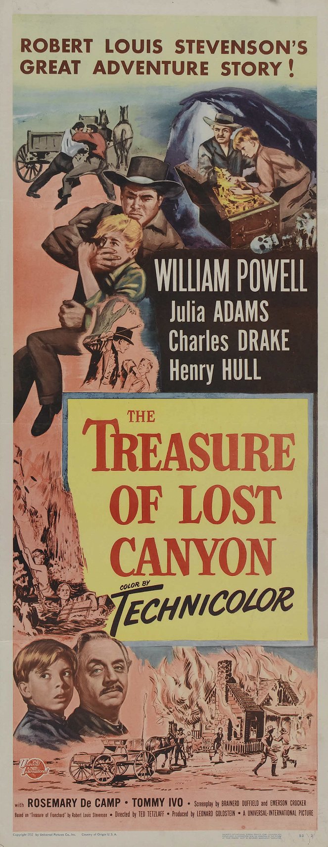 The Treasure of Lost Canyon - Cartazes