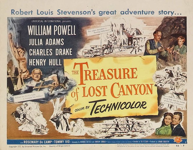 The Treasure of Lost Canyon - Cartazes