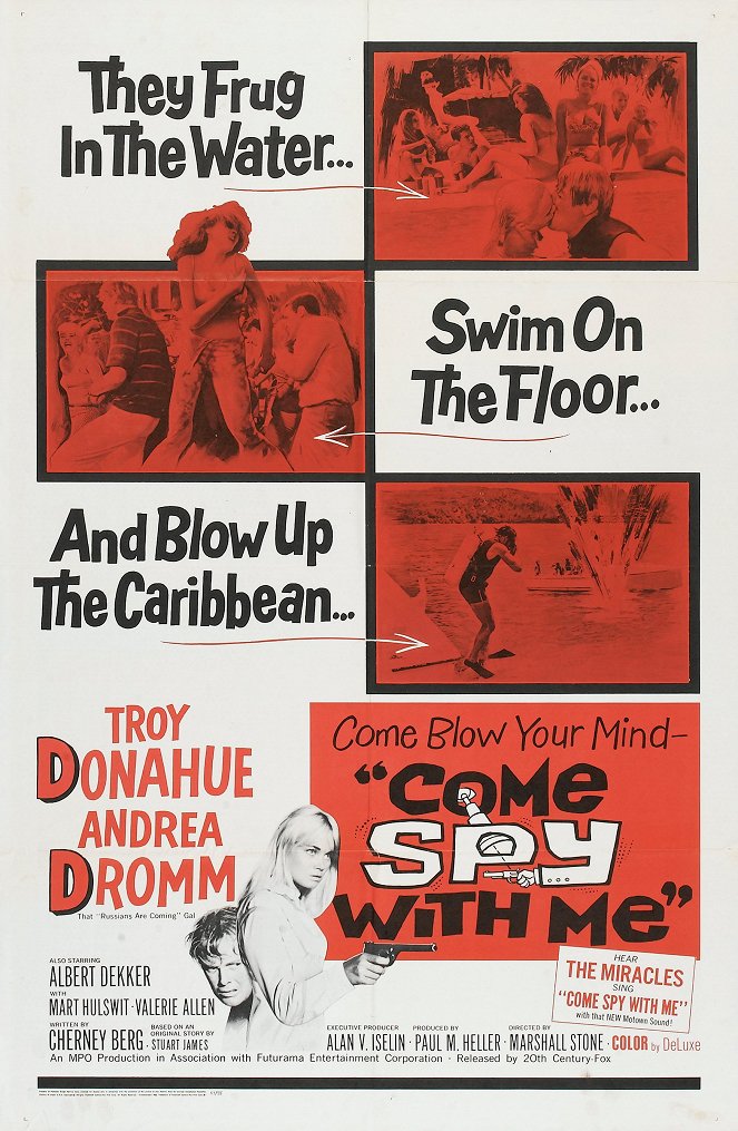 Come Spy with Me - Affiches