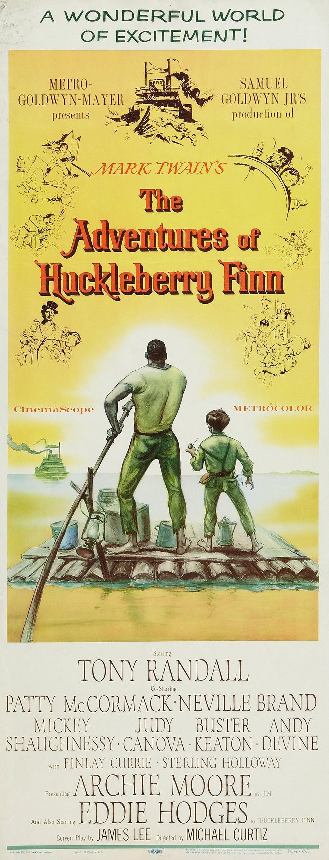 The Adventures of Huckleberry Finn - Cartazes