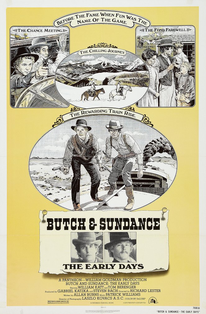 Los primeros golpes de Butch Cassidy y Sundance - Carteles