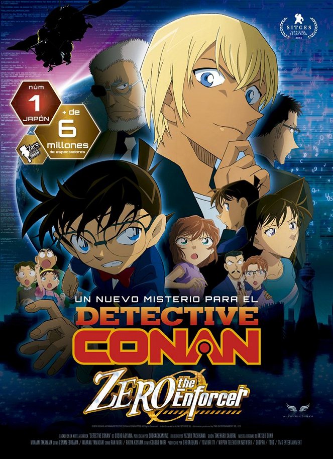 Detective Conan: El caso Zero - Carteles