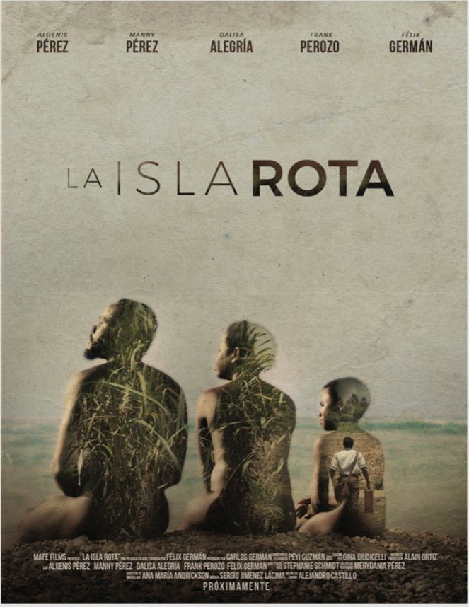 La isla rota - Plakáty