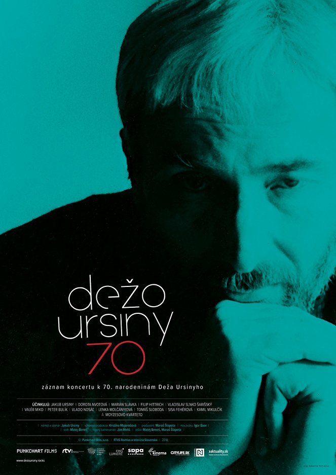 Dežo Ursiny 70 - Plakátok