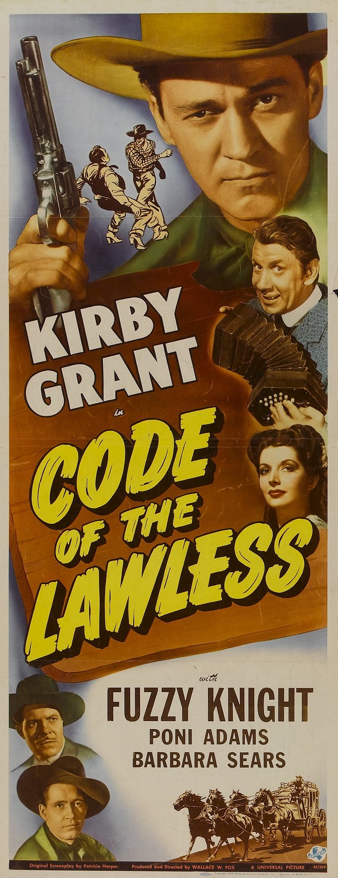 Code of the Lawless - Plakátok