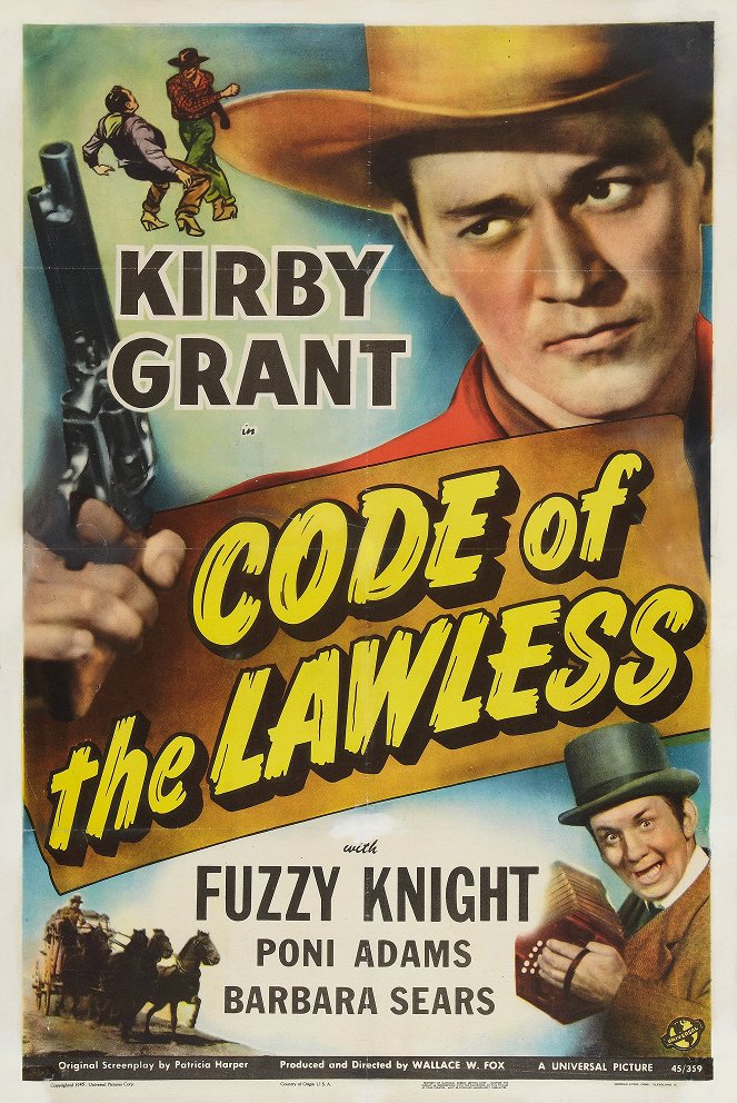 Code of the Lawless - Plakátok