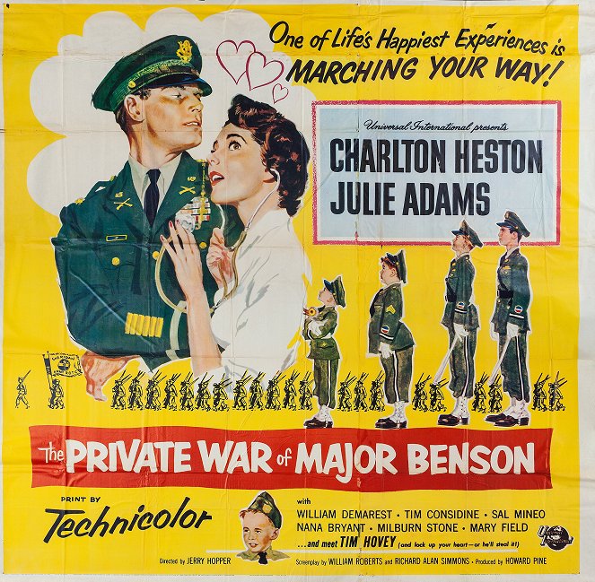 The Private War of Major Benson - Cartazes