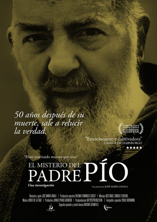 Tajemnica ojca Pio - Plakaty