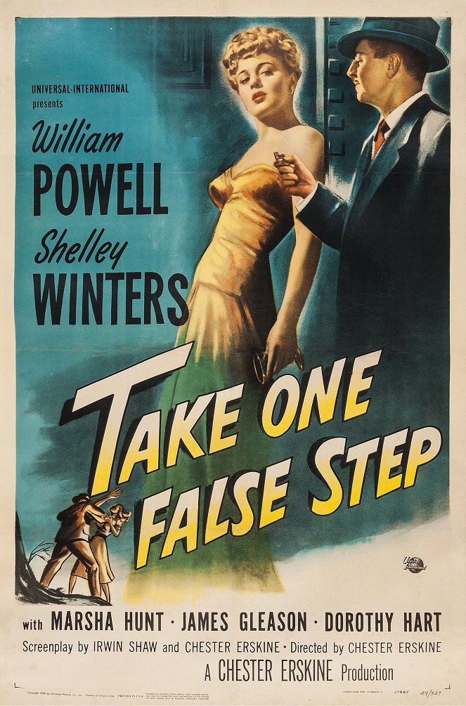 Take One False Step - Plagáty
