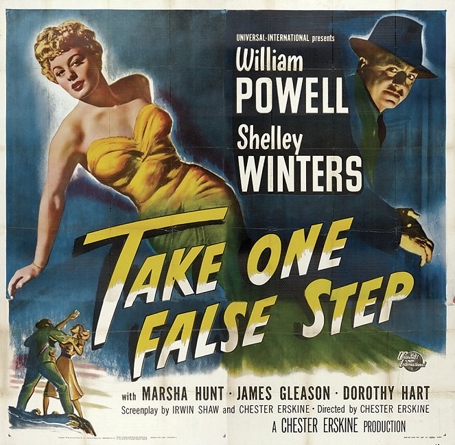 Take One False Step - Affiches