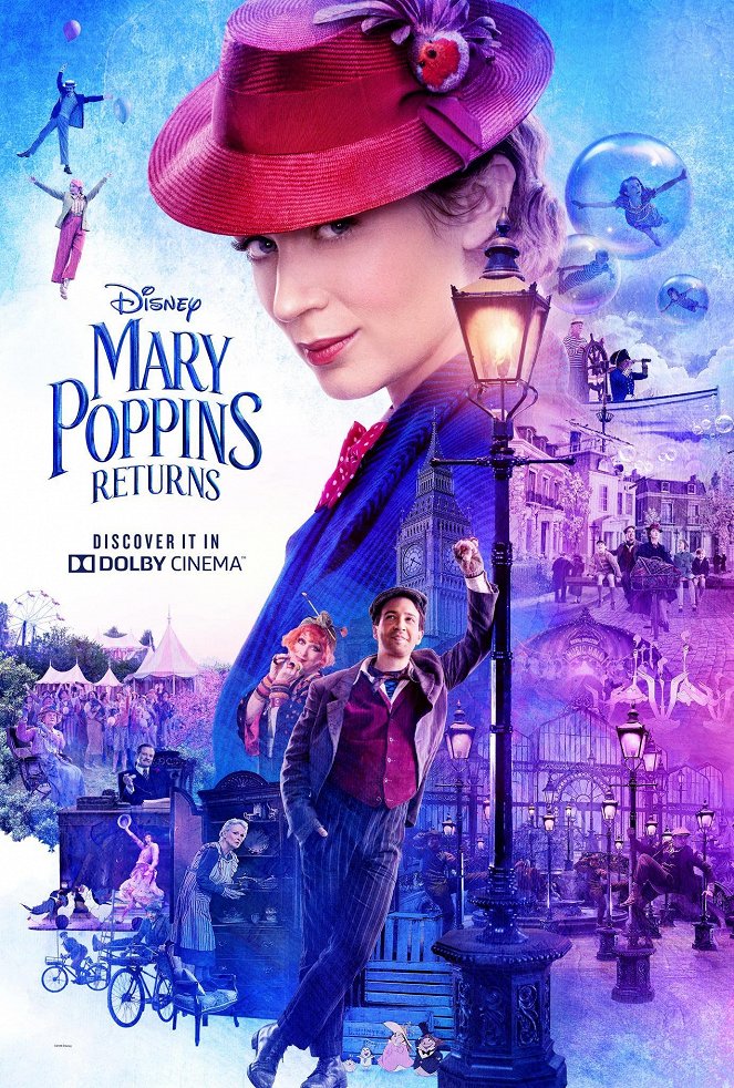 El regreso de Mary Poppins - Carteles