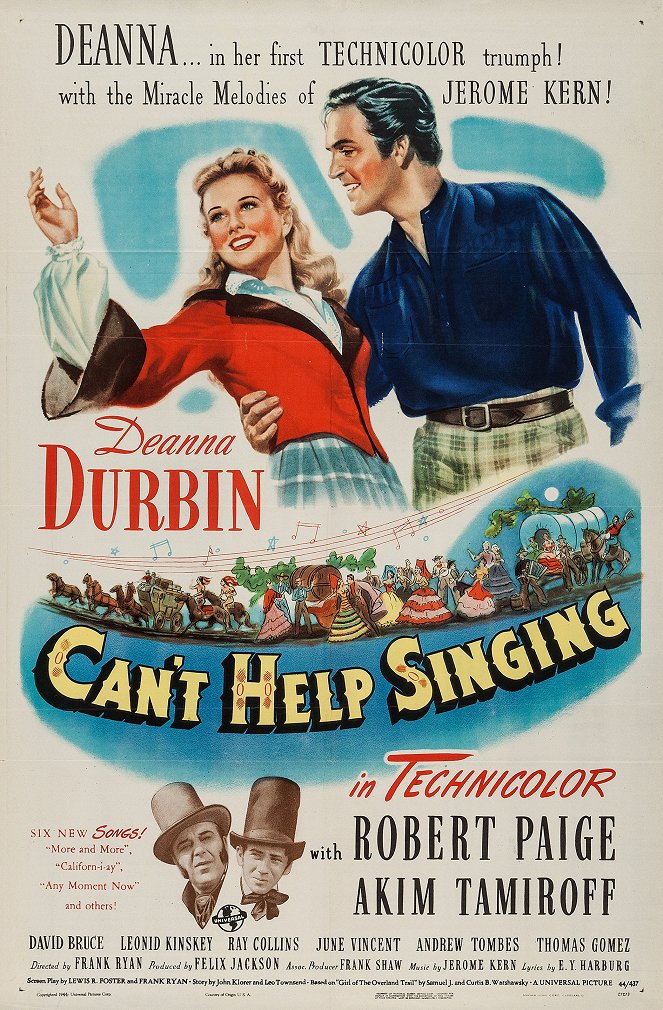 Can't Help Singing - Plakate