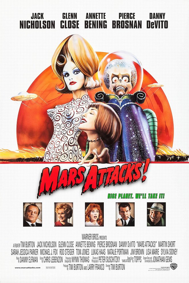 Mars Attacks! - Carteles